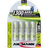 Acumulator/Incarcator 1x4 maxE NiMH rech. bat, Mignon AA 1300 mAh