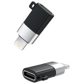 Adapter / Przejściówka USB-C do Lightning XO NB149-D (czarny)