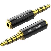 Adapter audio 3,5mm męski na 2,5mm żeński Vention BFBB0 czarny