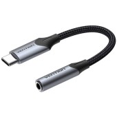 Adapter audio USB-C męski do 3.5MM jack żeński Vention BGJHA 0.1m