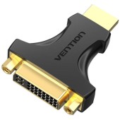 Adapter HDMI męski do DVI (24+5) żeński Vention AIKB0 2-kierunkowy