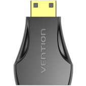 Adapter Mini HDMI męski do HDMI żeński Vention AISB0 4K 30Hz (czarny)