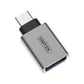 Adaptor , Unitek , Y/A025CGY USB 3.0C / USB 3.0 , gri