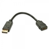 Adaptor, 1x DisplayPort 1.2 Male - 1x HDMI 1.3 Female, negru