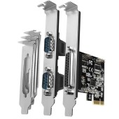 Adaptor AXAGON PCEA-PSN, PCIe - 1x paralel + 2x serial + LP