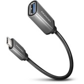 Adaptor AXAGON RUCM-AFAC, 1x USB C la 1x USB (Gri)