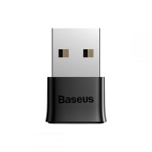 Adaptor Bluetooth 5.0 Baseus BA04, LED, Aluminiu, Negru