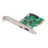 Adaptor card PCIe la USB 3.1 type C si USB-A