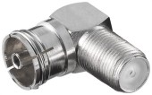 adaptor f la coaxial 9.5mm mama 90grade, set 100 bucati, well