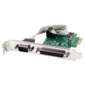 Adaptor Gembird PEX-COMLPT-01, PCI-Express - 1 x IEEE 1284 / 1 x RS-232