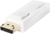 Adaptor LOGILINK CV0100, DisplayPort - HDMI, 4K UHD/30Hz (Alb)