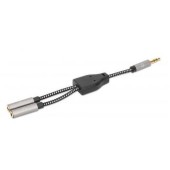 Adaptor Pentru Casti cu Aux Y-Audioadapter