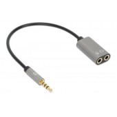 Adaptor Pentru Casti cu Aux Y-Audiosplitter 20cm