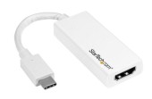 Adaptor StarTech CDP2HDW, USB-C, HDMI, 4K/30Hz (Alb)