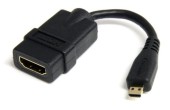 Adaptor video StarTech HDADFM5IN, HDMI, Micro HDMI, 4K (Negru)