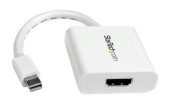 Adaptor video StarTech MDP2HDW, Mini DisplayPort, HDMI, 1080p (Alb)