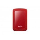 Adata HDD extern ADATA HV300 Slim 2TB, Shock Sensor, 2.5, USB 3.1, Rosu