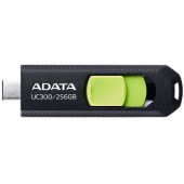 Adata USB Flash Drive ADATA 256GB, UC300, USB Type-C, Black