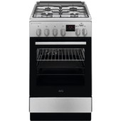 AEG Aragaz AEG CKB56481BM, Functie abur, PlusSteam, AirFry, 58l, Clasa energetica D, Gri