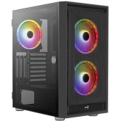 AEROCOOL Carcasa Aerocool Graphite V2, fara sursa, ATX, Neagra