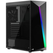 AEROCOOL Carcasa Aerocool Shard, Middle Tower, fara sursa, ATX, Negru