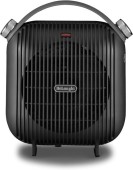 Aeroterma De’Longhi HFS30C24.DG, 2400 W, 2 trepte de putere, Termostat reglabil, Treapta aer rece, Protectie supraincalzire, Protectie anti-inghet (Negru)