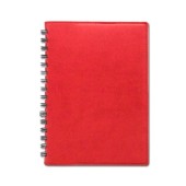 Agendă de lux nedatată cu spiră Cometa, 15 x 21 cm