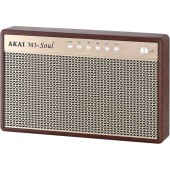 Akai Boxa portabila activa Akai, M3-SOUL, 20 W, Bluetooth 5.0, autonomie 15 ore, Maro