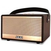 Akai Boxa portabila Akai M7 Storm, 70W, FM Radio, Design retro, Maro