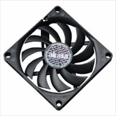 Akasa 80 x 10.8mm Slim PWM Black fan