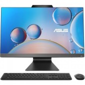 All in One PC ASUS M3702WFAK-BPE006XA, Procesor AMD Ryzen 5-7520U, 4 cores, up to 4.3GHz, 2MB, 27inch FHD (1920x1080), 8GB DDR5, 256GB SSD, Windows 11 Pro Education (Negru)