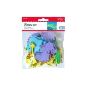 Animale de la zoo spuma autoadeziva - Accesorii craft Daco