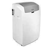 Aparat aer conditionat portabil Whirlpool PACW29HP, 9000 BTU, Clasa A+ (Alb)