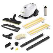 Aparat de curatat cu abur Karcher SC 3 EasyFix Plus, 1900 W, 3.5 bar, 1L (Alb)