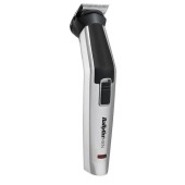 Aparat de tuns si ras BaByliss MT726E, Multi trimmer Titanium 8in1, 8 accesorii, Silver