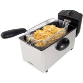 Aparat Pentru Gatit EKG010 Deep Fryer 3 L, 2000W Inox