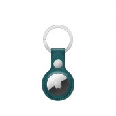 Apple AirTag Leather Key Ring pentru AirTag Apple, Forest Green