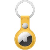 Apple AirTag Leather Key Ring pentru AirTag APPLE MM063ZM/A, Meyer Lemon (Seasonal Summer2021)