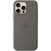 Apple Apple iPhone 16 Pro Max Silicone Case with MagSafe - Stone Gray