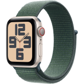 Apple Apple Watch SE2 v3 Cellular 40mm Starlight Alu Case with Lake Green Sport Loop