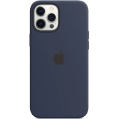 Apple Husa de protectie Apple Silicone Case MagSafe pentru iPhone 12 Pro Max, Deep Navy