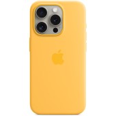 Apple Husa Protectie Spate Apple MWNK3ZM/A pentru iPhone 15 Pro, Silicon, MagSafe, Portocaliu