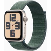 Apple Watch SE2 2024, GPS, 44mm, Starlight Aluminium Case, Lake Green Sport Loop