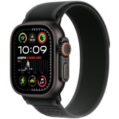 Apple Watch Ultra 2, GPS, Cellular, 49 mm, Carcasa Black Titanium, Black Trail Loop, M/L