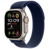 Apple Watch Ultra 2, GPS, Cellular, 49 mm, Carcasa Natural Titanium, Blue Trail Loop, M/L