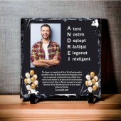 Ardezie personalizata - Nume