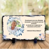 Ardezie personalizata  Cadou pentru pensionare