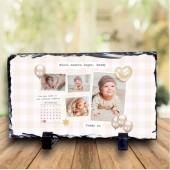 Ardezie personalizata  Calendar - Zi de nastere