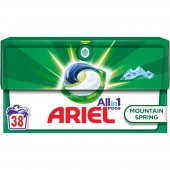 Ariel All in One detergent rufe capsule 38 buc