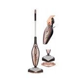 Aspirator multifunctional cu fir Fakir Darky 2 in 1 vertical si de mana, 1 l, 800 W, Roz